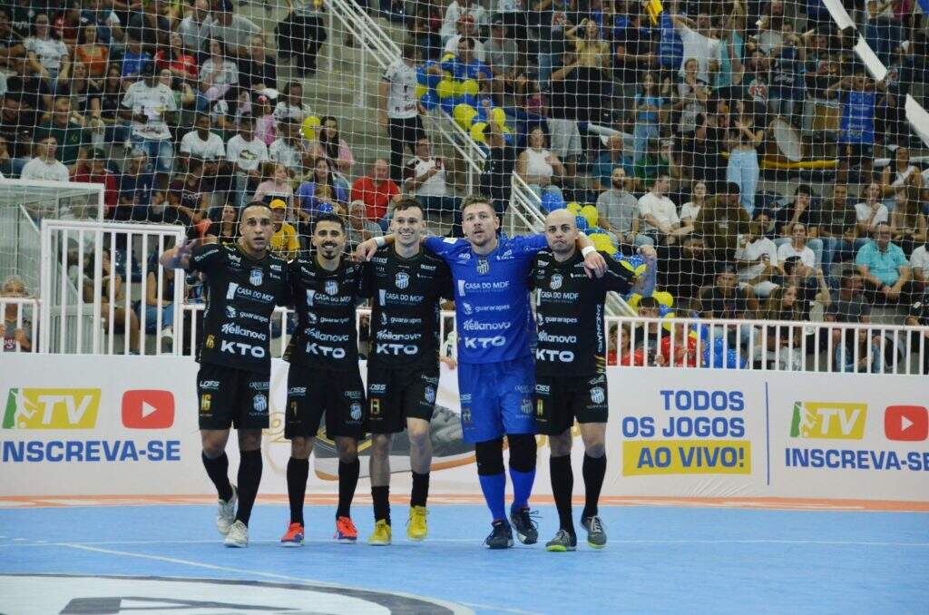 Futsal São Lourenço estreia com vitória diante do Magnus na LNF